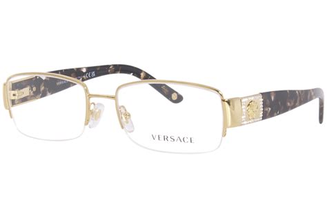 versace big frame eyeglasses|eyewear Versace prescription glasses.